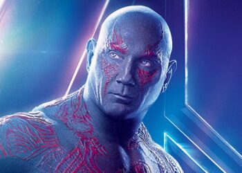 Guardianes de la Galaxia Vol. 3: el actor Dave Bautista dirá adiós al personaje más invisible del mundo, Drax en esta tercera entrega.