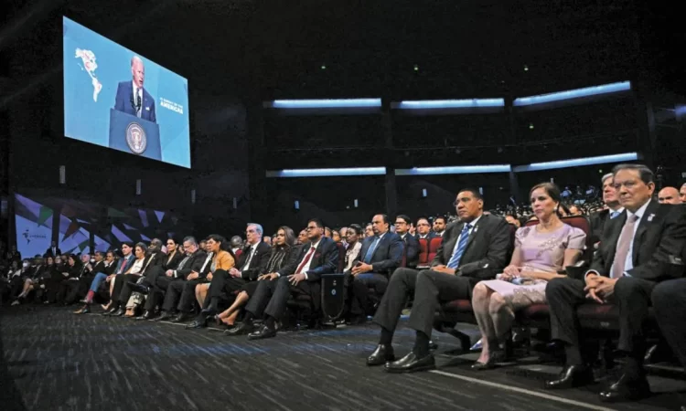 Biden presidente de EU presenta plan migratorio en Cumbre de las Américas 