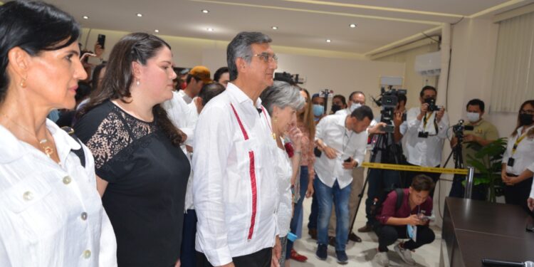 Américo Villarreal Anaya, gobernador constitucional de Tamaulipas 2022-2028: IETAM