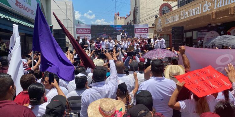 Américo Villarreal Anaya, gobernador constitucional de Tamaulipas 2022-2028: IETAM