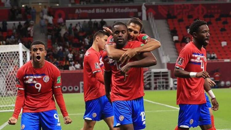 Costa Rica consiguen el último boleto al Mundial de Fútbol Qatar 2022