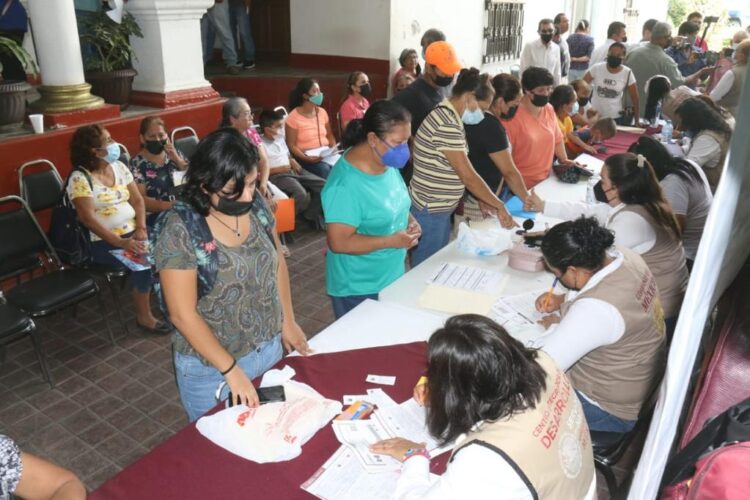 Instala Bienestar módulo de afiliación para 65 y más en la alcaldía de Victoria