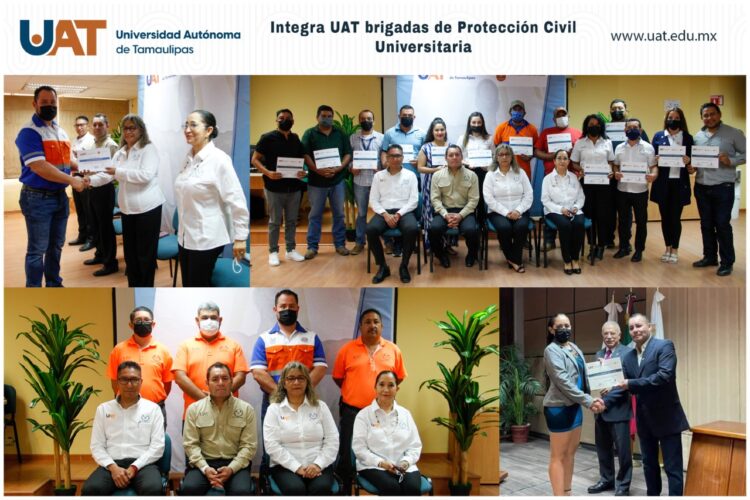 Integra la UAT brigadas de protección civil universitaria
