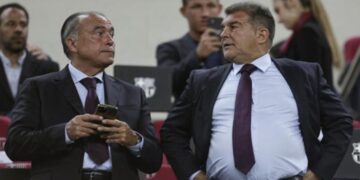 Polemizan Tebas y Laporta sobre Lewandowski