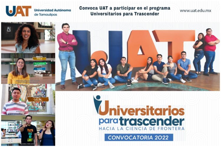 Convoca UAT a participar en el programa Universitarios para Trascender