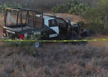 Emboscan y asesinan a seis policías estatales en Anáhuac, Nuevo León