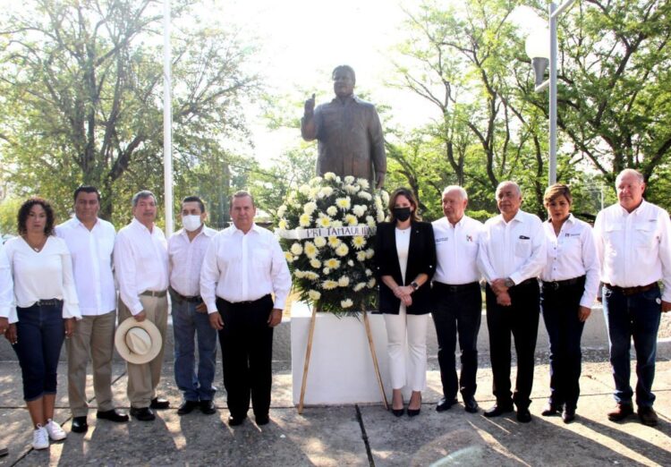Rinde PRI Tamaulipas homenaje luctuoso al doctor Rodolfo Torre Cantú