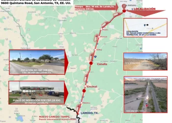 Tráiler de 51 migrantes muertos en San Antonio, pudo partir de Laredo, Texas.