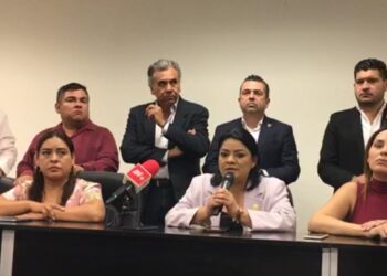 Transgrede G. Cabeza de Vaca leyes electorales, denuncian Diputados de Morena