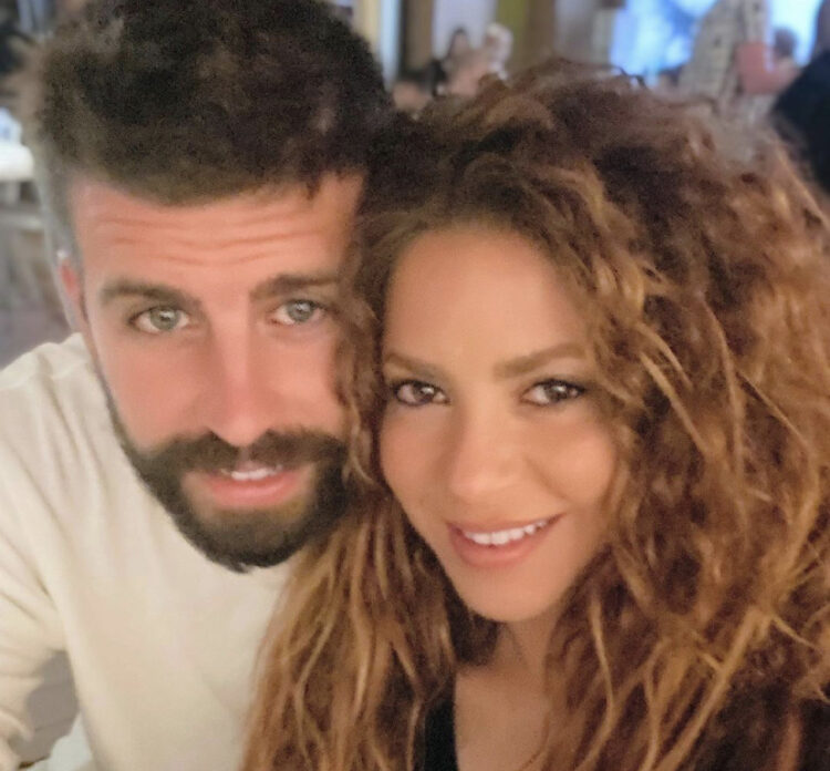 Piqué le fue infiel a Shakira la pareja vive separada desde hace unos días