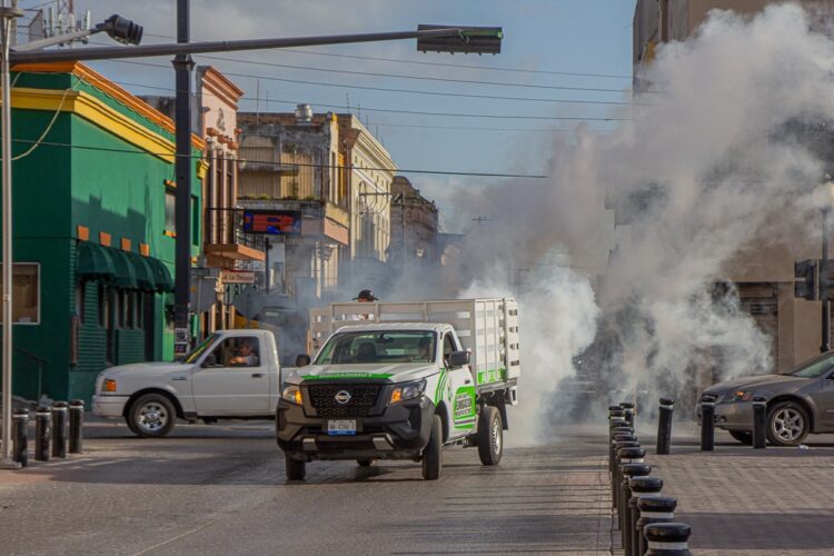 Activa Gobierno de Matamoros intensa campaña de fumigación