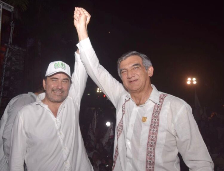 El PVEM declara vencedor a Américo Villarreal en elección de gobernador en Tamaulipas