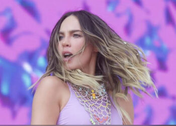 Belinda sufre golpe de calor en Monterrey