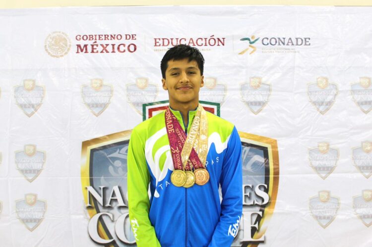 Dos medallas de oro para Tamaulipas en luchas asociadas y natación.