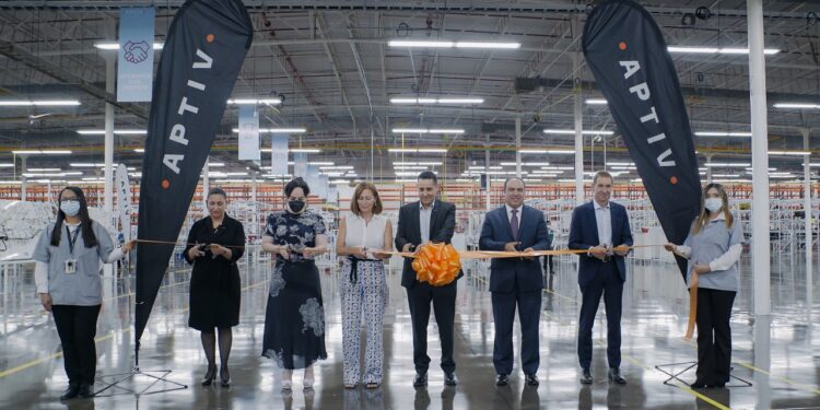 Maquiladora Aptiv inaugura en Nuevo Laredo su sexta planta en Tamaulipas