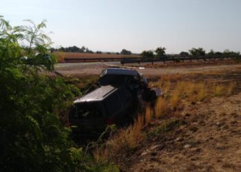 Mueren dos hombres en accidente de tránsito en la Culiacán-Mazatlán