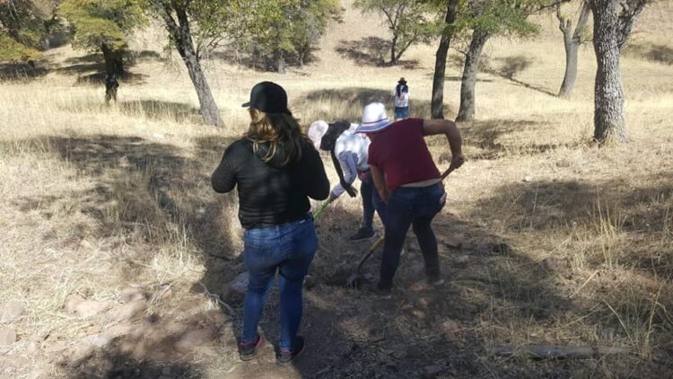 Madres buscadoras encuentran restos de 6 personas en Sinaloa