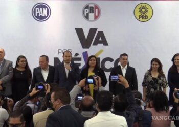 En alianza PRI, PAN, PRD irán por gubernaturas de Coahuila y EDOMEX en 2023