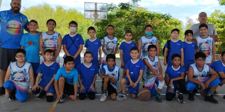 Se juegan finales de basquetbol infantil “Victoria te quiero más”