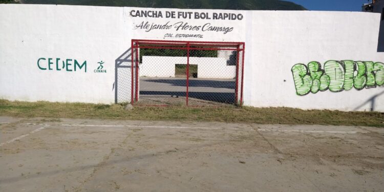 Limpiando espacios para hacer deporte