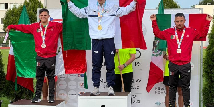 Logran victorenses plata y bronce para México en Mundial de Atletismo