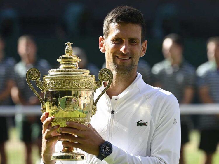 Novak Djokovic conquista Wimbledon, su Grand Slam 21