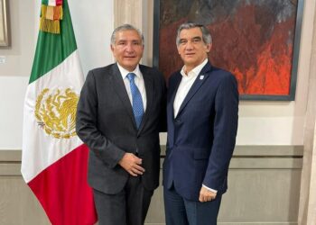 Se reúne gobernador electo con Adán Augusto; hablan de la gobernabilidad en Tamaulipas