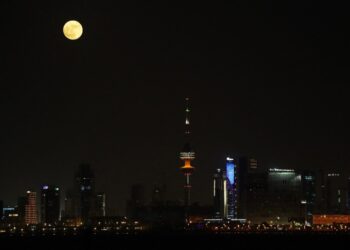 Superluna de Ciervo 2022 en fotos: así se vivió este fenómeno astronómico en el mundo