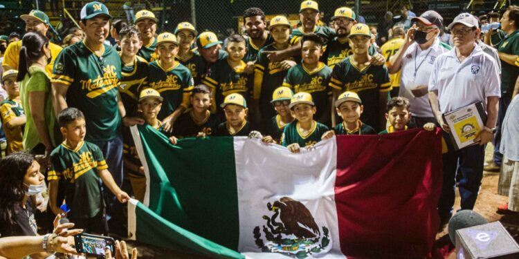 Peloteritos de la Matamoros A.C se coronan campeones; ganan pase al mundial de Williamsport