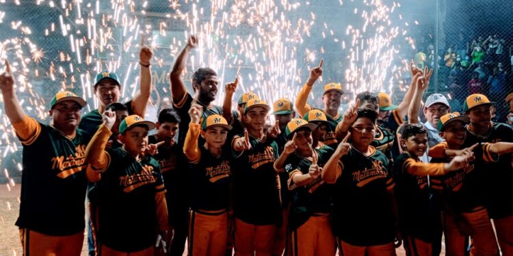 Peloteritos de la Matamoros A.C se coronan campeones; ganan pase al mundial de Williamsport