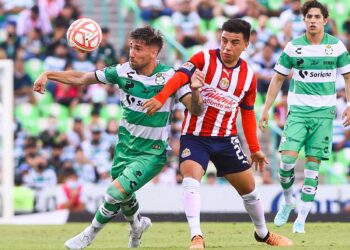 Santos empata 1-1 con Chivas en el estadio Corona