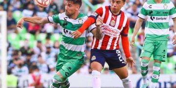 Santos empata 1-1 con Chivas en el estadio Corona