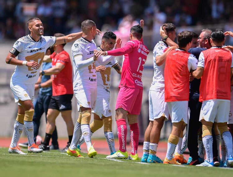 Pumas se impone 1-0 a Necaxa en Ciudad Universitaria