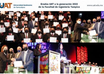 Gradúa UAT a la generación 2022 de la Facultad de Ingeniería Tampico