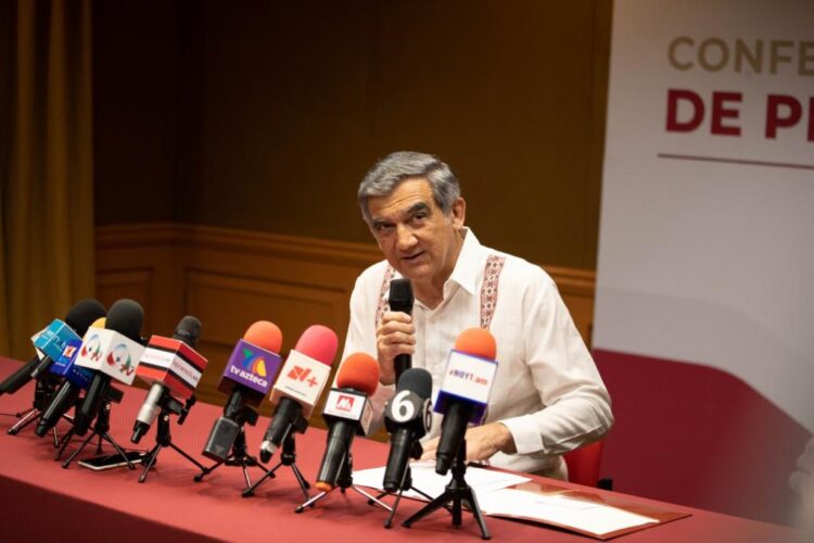 No permitiré acciones transexenales de Cabeza de Vaca advierte Américo Villarreal