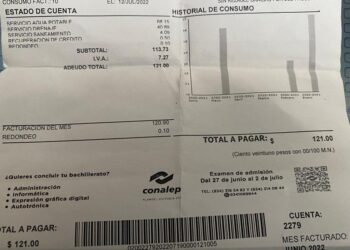 Sube COMAPA Victoria sus tarifas de consumo mínimo un 7%