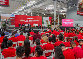 Inauguran extensión de planta 10 de HILTI-Matamoros, generará 250 empleos más