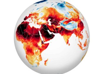 La NASA revela impactante mapa de la ola de calor que azota el planeta