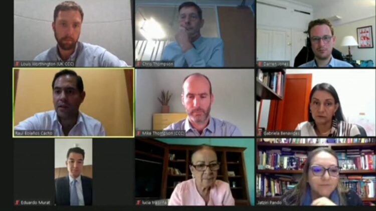 Senado fortalece colaboración con Reino Unido para mitigar efectos de cambio climático