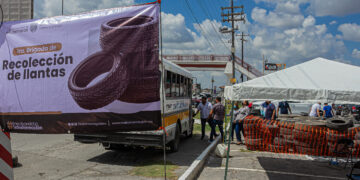 Realiza Gobierno de Matamoros campaña de recolección de llantas en desuso