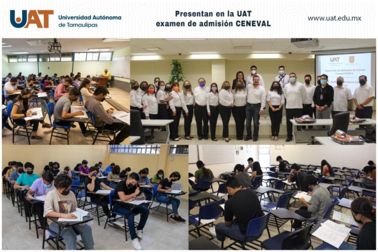 Presentan 9 mil aspirantes en la UAT el examen de admisión Ceneval