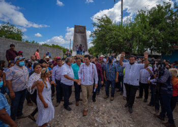 Lleva Gobierno de Matamoros beneficios sin precedentes al ejido El Refugio