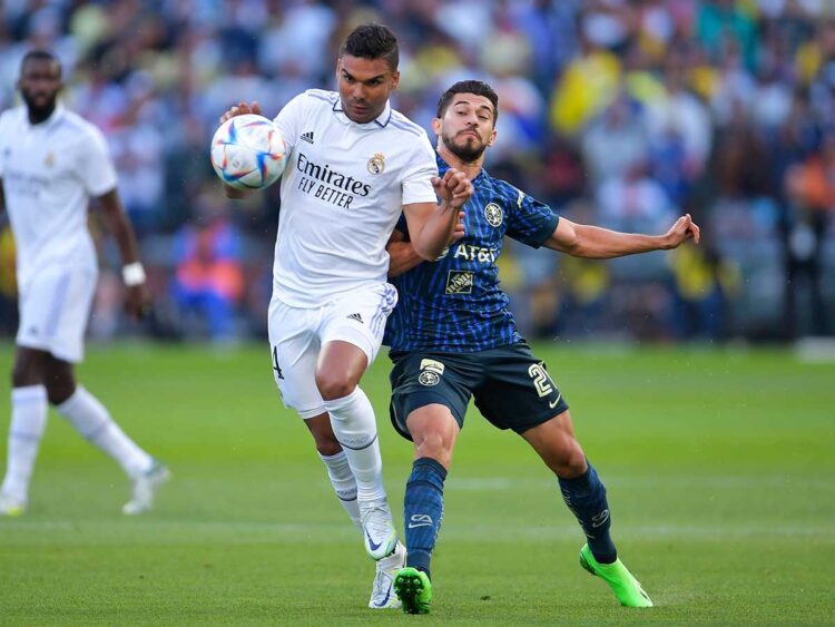 América rescata un empate 2-2 ante Real Madrid