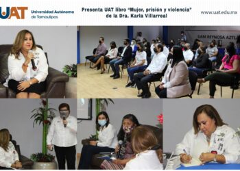 Presenta UAT libro Mujer, prisión y violencia, de la Dra. Karla Villarreal