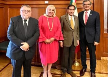 Se reúne gobernador electo de Tamaulipas con Secretario de Hacienda Federal