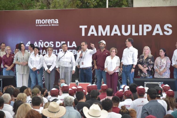 La Cuarta Transformación en Tamaulipas no tiene marcha atrás: Morena