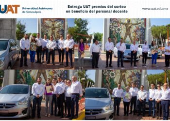 Entrega UAT premios en beneficio del personal docente