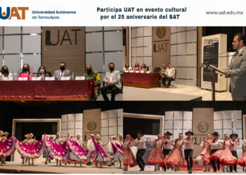Participa UAT en festejo cultural del 25 de aniversario del SAT
