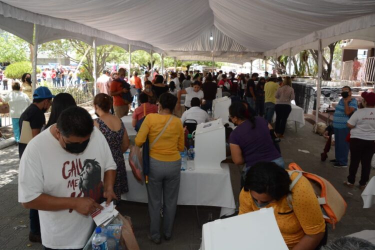 Eligen morenistas tamaulipecos a 90 consejeros estatales y nacionales