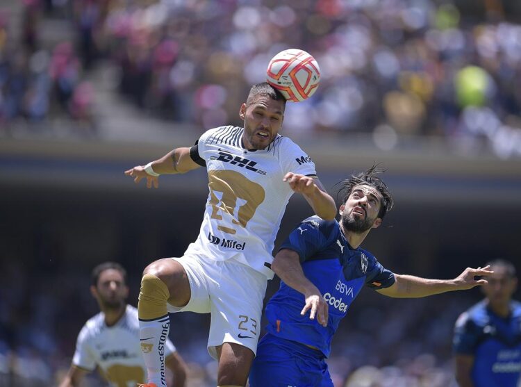 Pumas de la UNAM empatan 1-1 con Rayados de Monterrey 